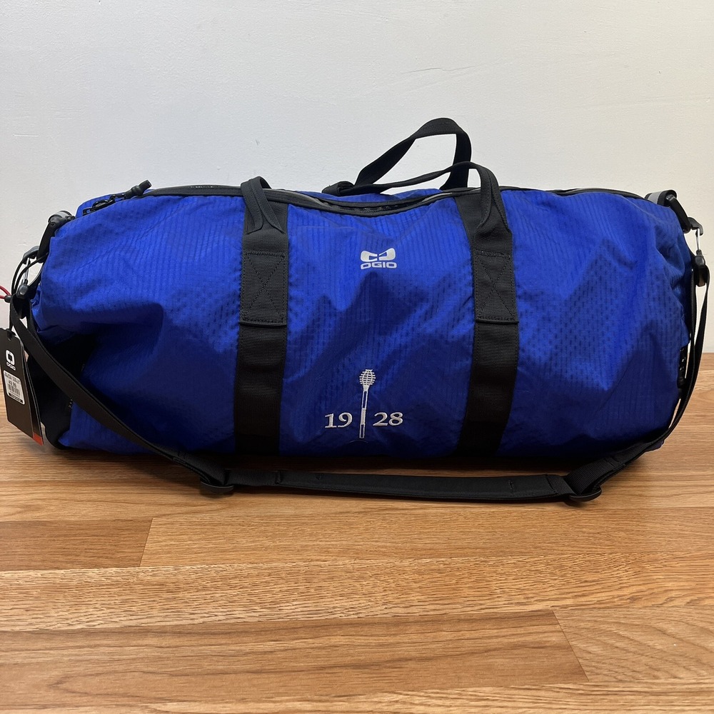 OGIO Fuse‎ 35 L Duffel Bag Cobalt Blue Lightweight with Company Logo NEW